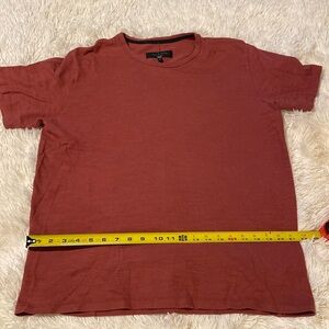 Rag & Bone Mens Large rust color tee